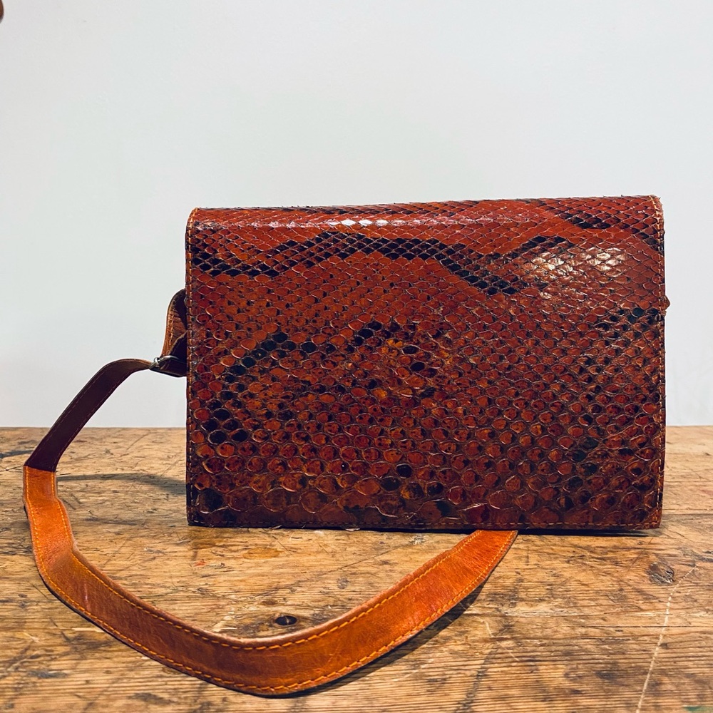 Vintage Python Bag - image 1